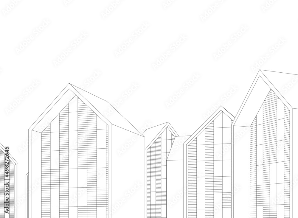 sketch of building sketch of building