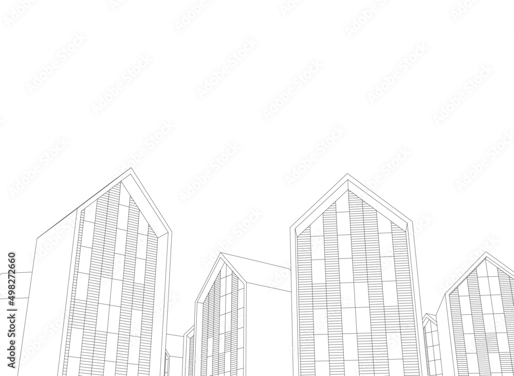 sketch of building sketch of building