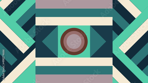 random geometric background for project, art, abstract, desktop, triangle, shape, square, round, diamond, white background in random theme color