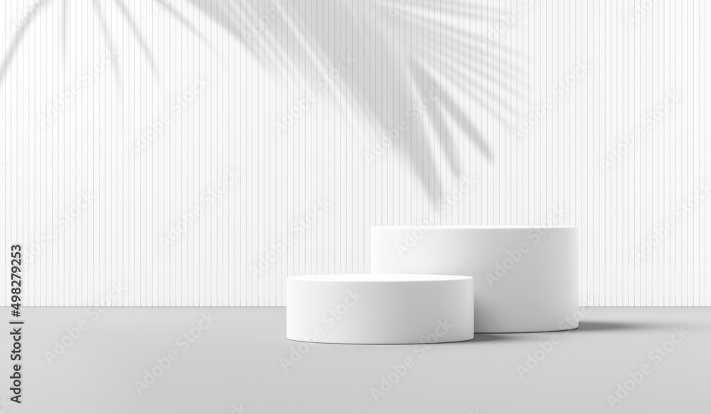 Abstract white wall product podium 3d background summer stage of empty minimal scene display backdrop show platform or presentation stand showcase studio and modern pedestal room on terrace banner. Abstract white wall product podium 3d background summer stage of empty minimal scene display backdrop show platform or presentation stand showcase studio and modern pedestal room on terrace banner.