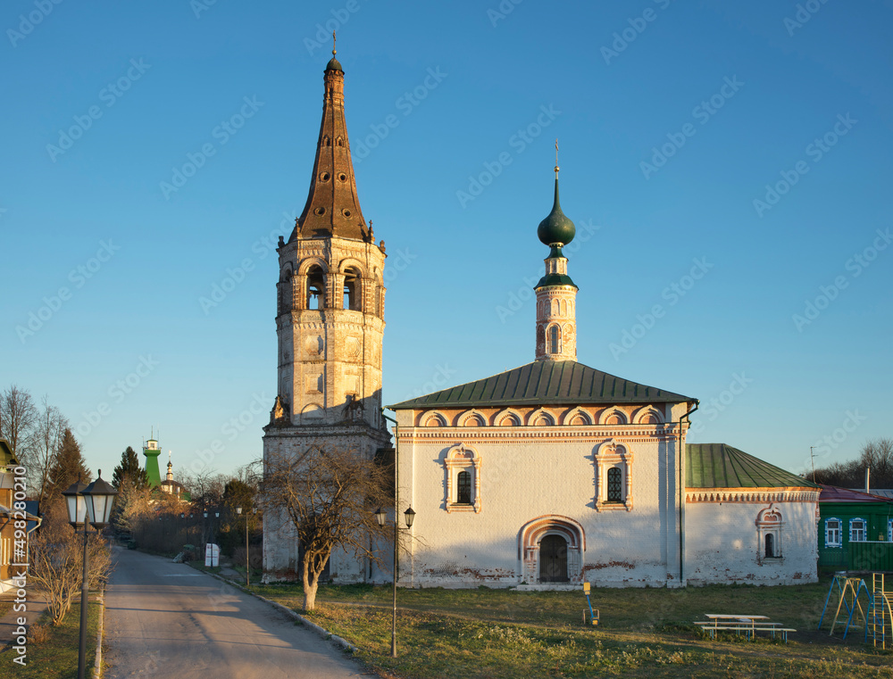 Naklejka premium Church of St. Nicholas (Nikolskaya) in Suzdal. Vladimir oblast. Russia