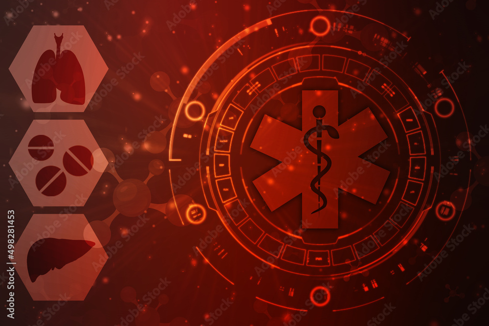 Medical and Health care concept background, Medical Science, Biotechnology concept background Medical and Health care concept background, Medical Science, Biotechnology concept background