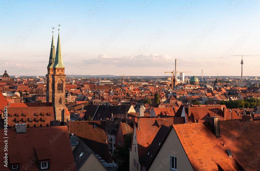 City view of Nuremberg, Germany