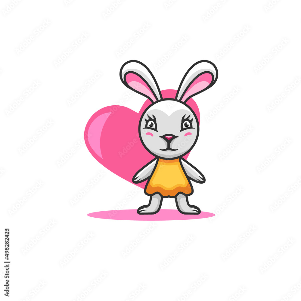 Bunny animal design vector Bunny animal design vector