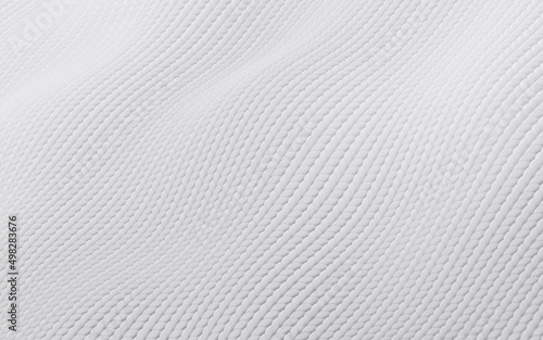Cloth surface with fabric detail, 3d rendering.