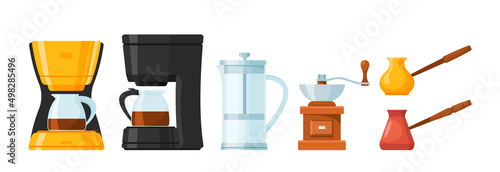 Foto Coffee Machine Kitchen Appliance Isolated Icon