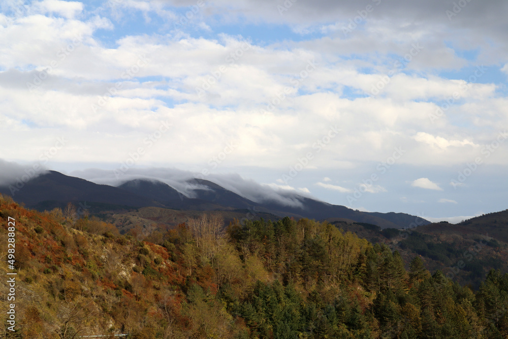autumn in the mountains