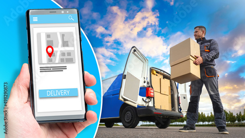 Parcel delivery. An applica...