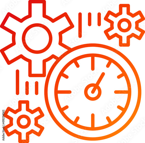 Time Plan Icon Style