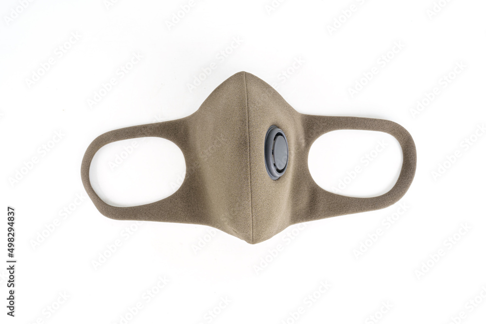 Safety mask for protection dust or disease isolated on white background. Safety mask for protection dust or disease isolated on white background.