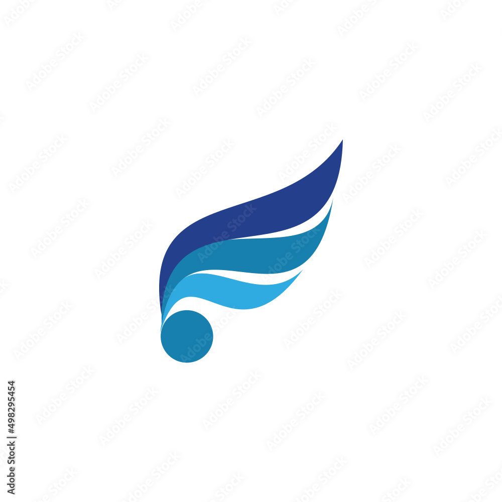 abstract blue bird abstract blue bird