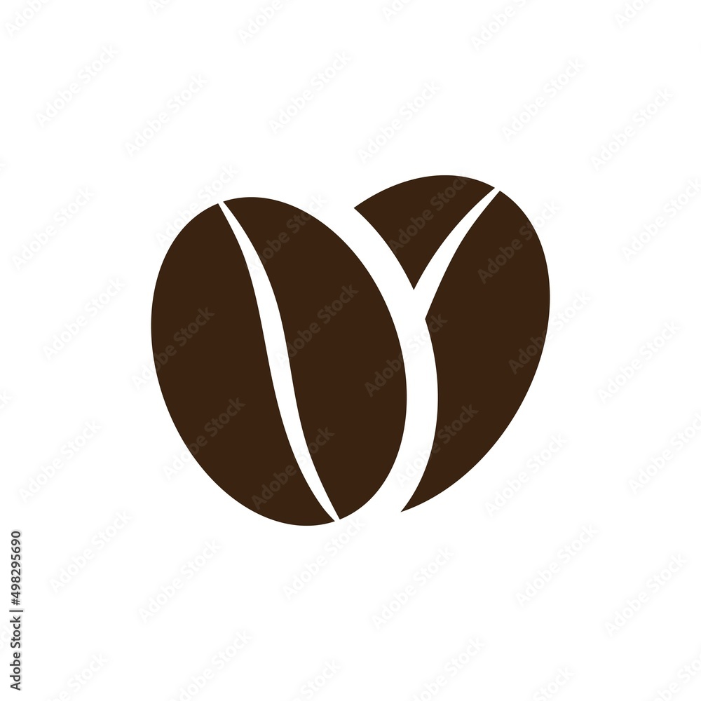 coffee bean icon vector illustration coffee bean icon vector illustration