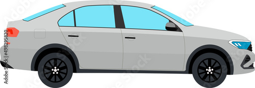 Auto. Car. Vector illustration