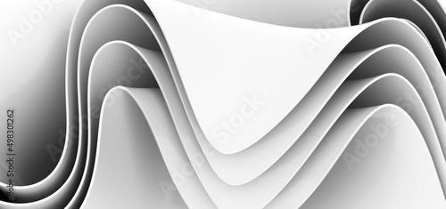 Wave band abstract backgrou...