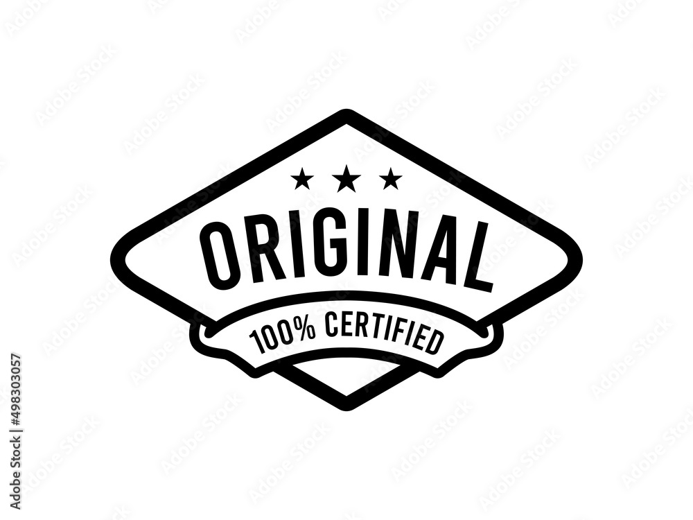 100% Guaranteed Original Product Stamps of Best Quality Logo Design Vector 100% Guaranteed Original Product Stamps of Best Quality Logo Design Vector