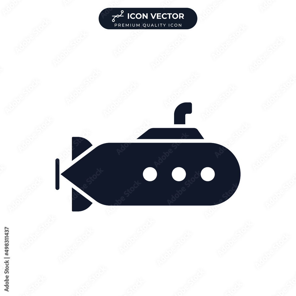 submarine icon symbol template for graphic and web design collection logo vector illustration submarine icon symbol template for graphic and web design collection logo vector illustration