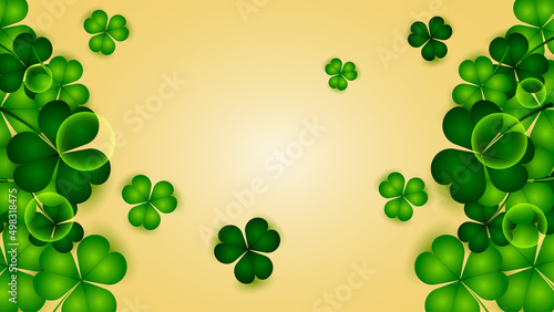 Lucky Shamrock Background
