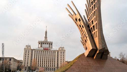Fotografi Monument in Bucharest, Romania