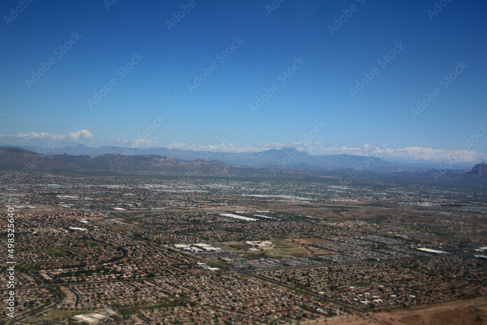 aerial view of the Apache Junction
