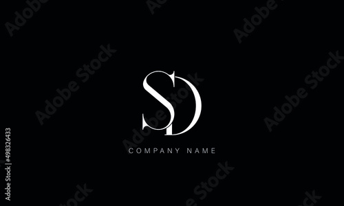SD, DS, SD, Letters logo monogram