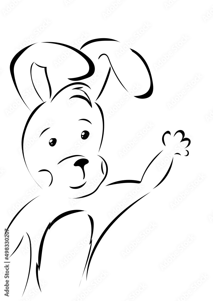 Fototapeta premium Osterhase