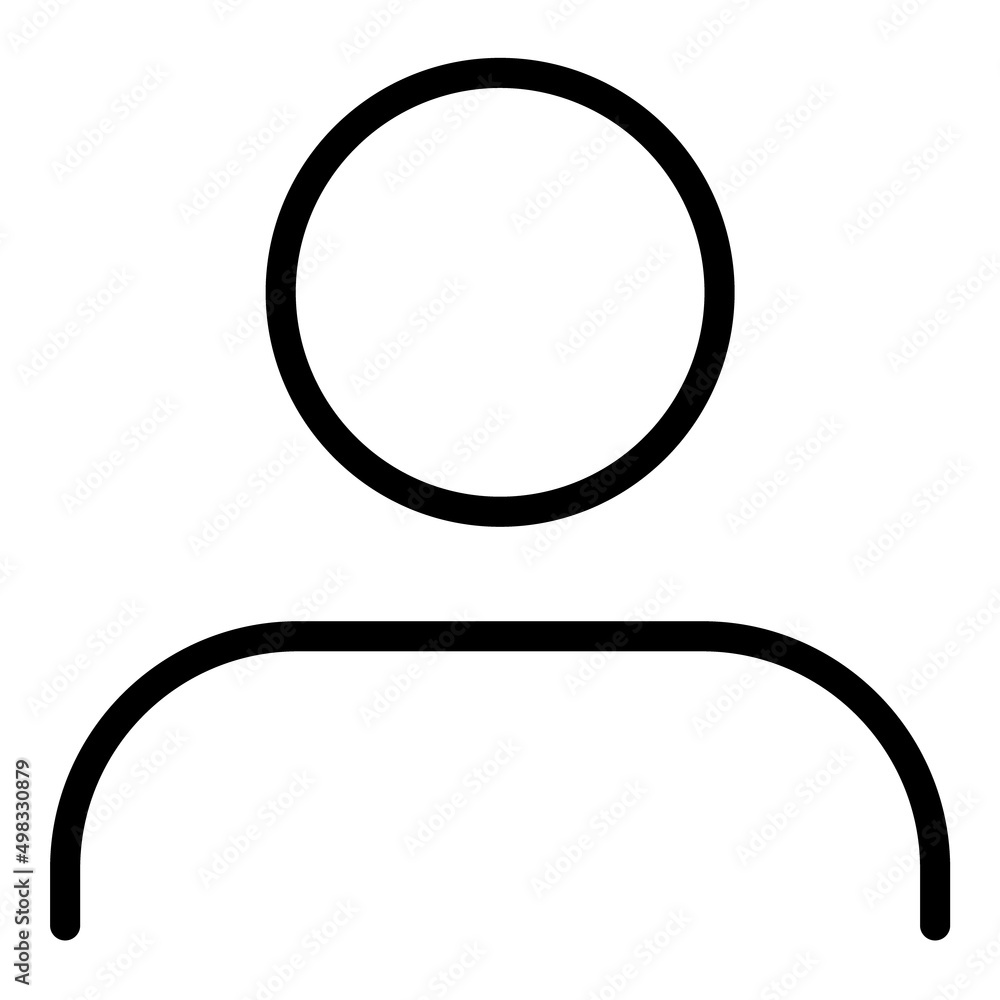 User Avatar Flat Icon Isolated On White Background User Avatar Flat Icon Isolated On White Background
