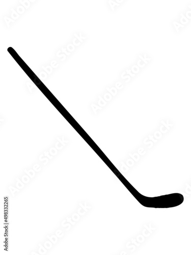Silhouette Hockey Schläger 