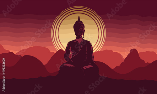 vesak day scene
