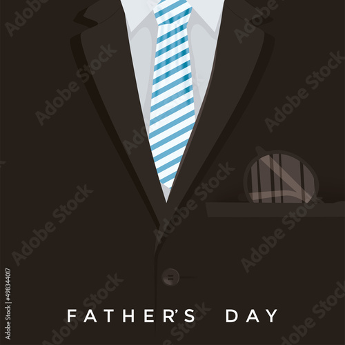 fathers day lettering poster