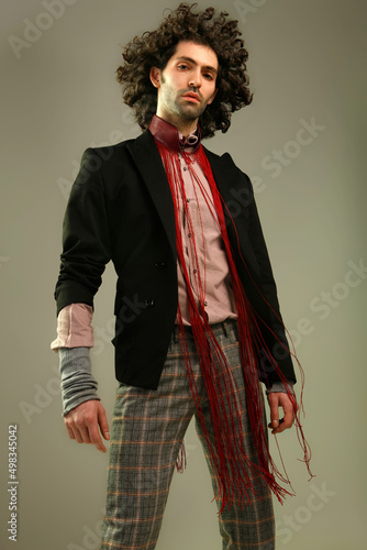 Obraz na plátně Fashion Model Posing, Standing