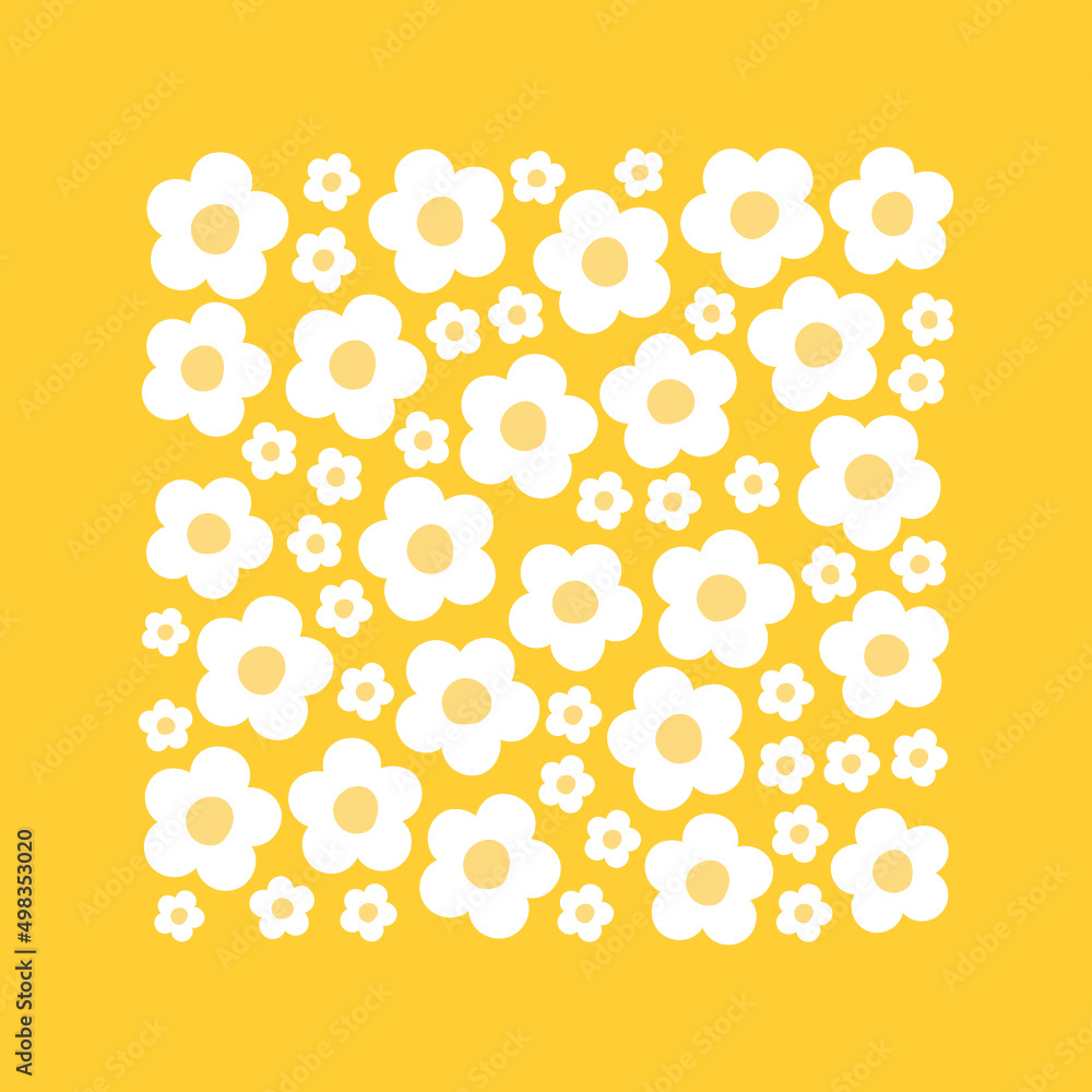 Daisy Texture, Flower Background, Daisy Background, Abstract Blossom, Flower Bloom, Spring Flowers, Floral Design, Flower Set, Vector Illustration Background Daisy Texture, Flower Background, Daisy Background, Abstract Blossom, Flower Bloom, Spring Flowers, Floral Design, Flower Set, Vector Illustration Background