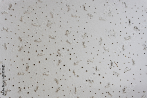Tableau sur toile close up view of armstrong ceilings