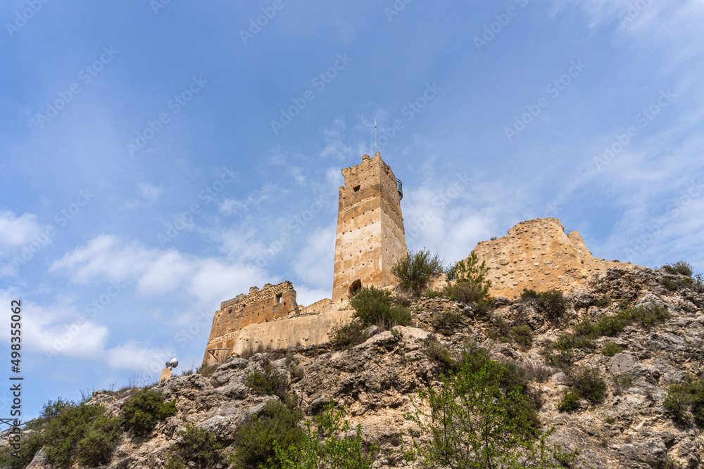 Penella Castle, in Alicante (Spain) 