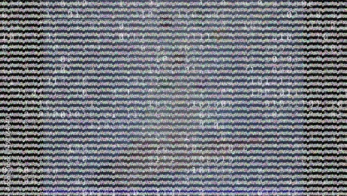 Animation of interference over binary coding photo