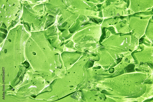 Transparent liquid Gel serum texture. Make-up and cosmetics texture background, skincare product and beauty cream, copy space