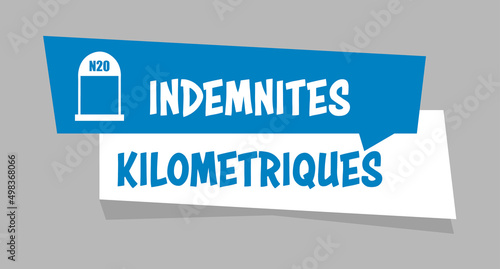 Logo indemnités kilométriques.
