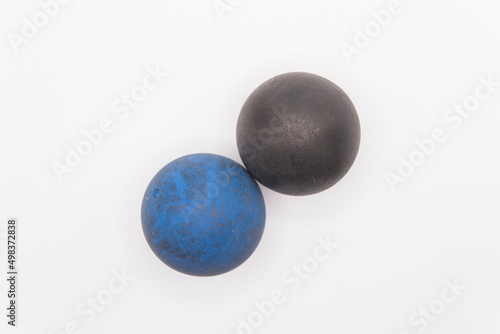 Pelotas o Balls con Color Negro o Black y Azul o Blue