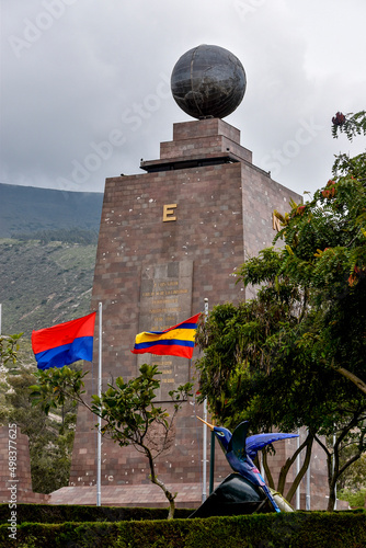 monumento a la mitad del mundo photo