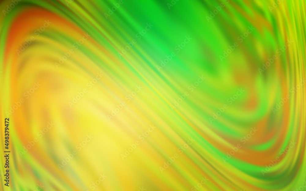 Light Green, Yellow vector blurred bright template. Light Green, Yellow vector blurred bright template.