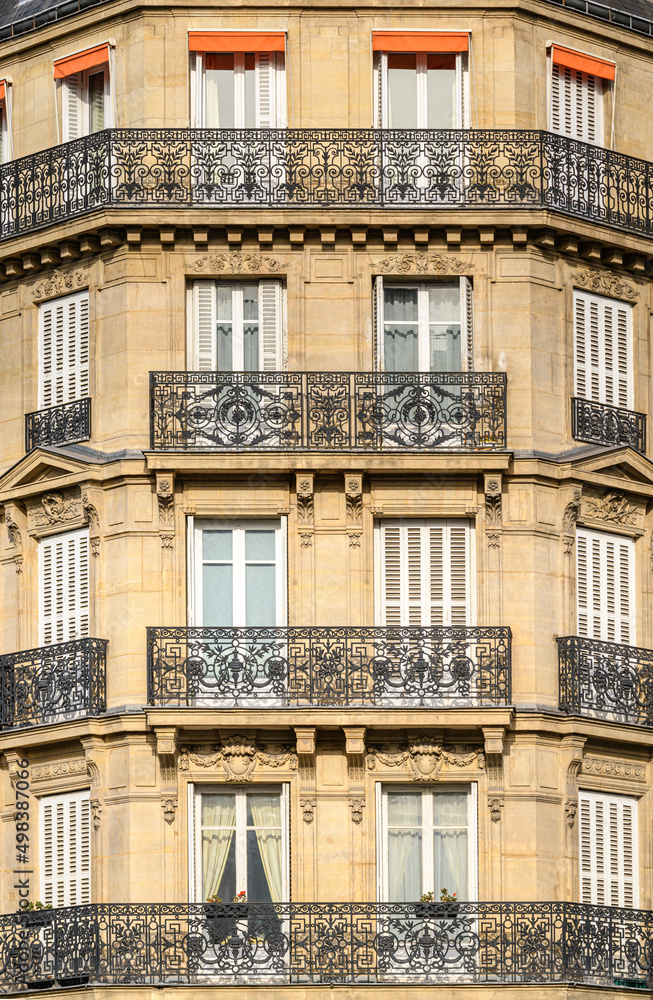 Parisian facade