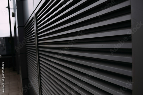 Metal ventilation grille
