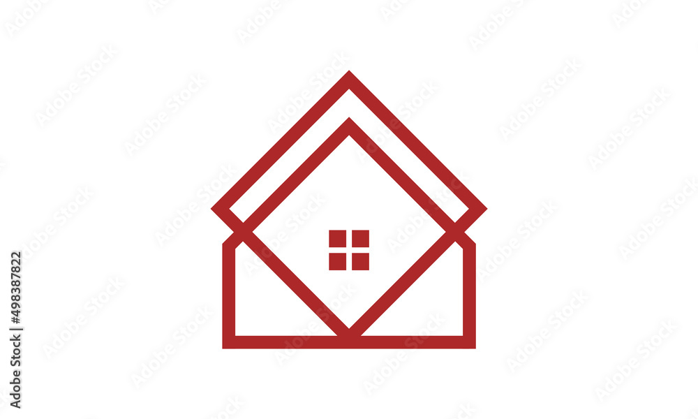house vector logo design illustration icon house vector logo design illustration icon