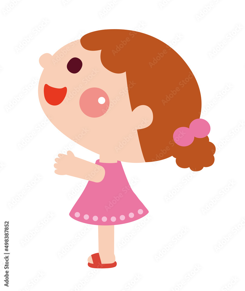 Fototapeta premium 女の子