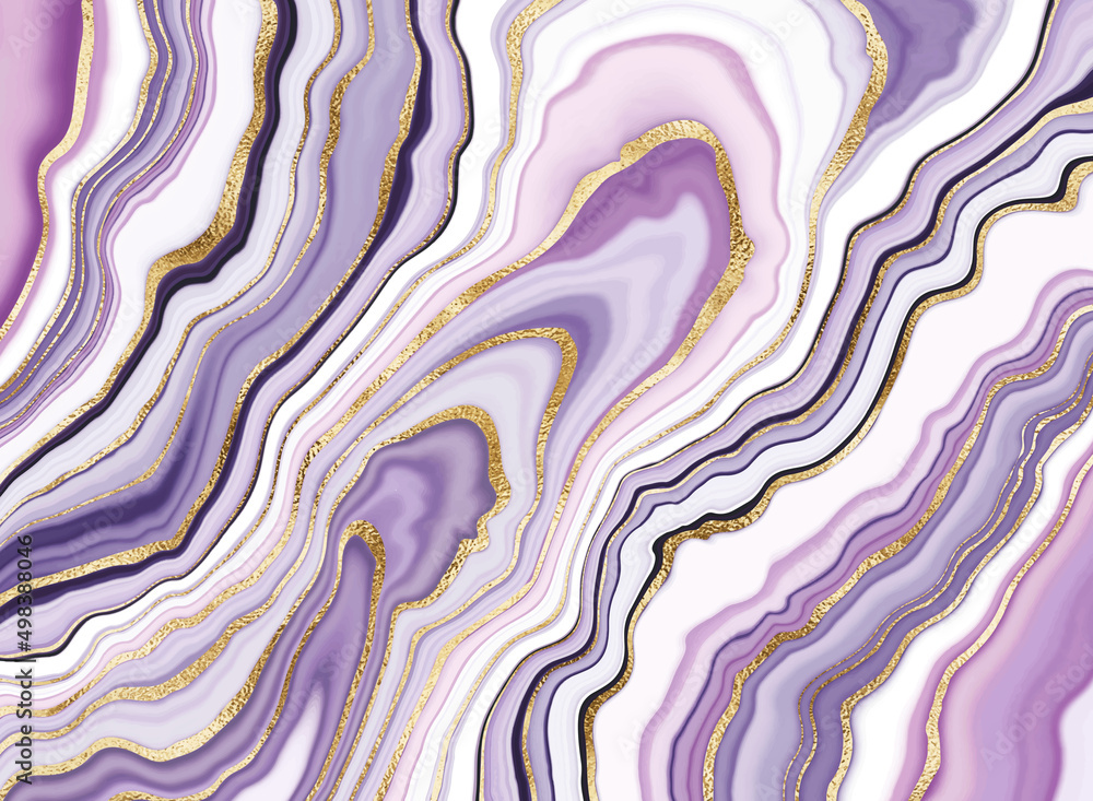 Agate stone background print design with natural mineral texture and