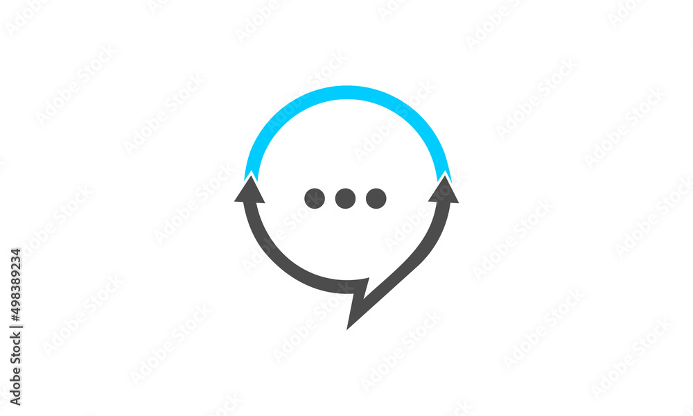 Fototapeta premium clock seconds vector logo design illustration icon