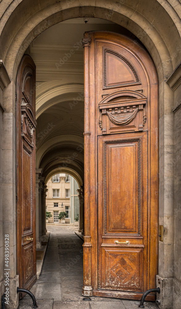 Parisian doorway