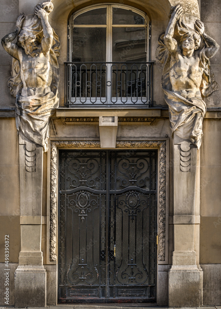 Parisian doorway