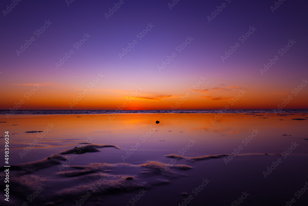 Obraz premium sunset on the beach