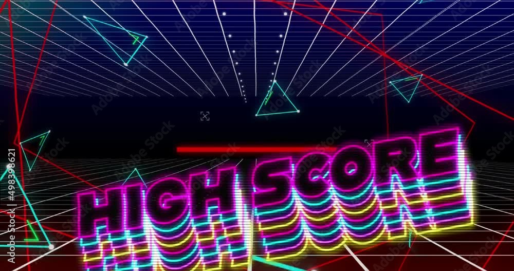Start text and futuristic background Start text and futuristic background