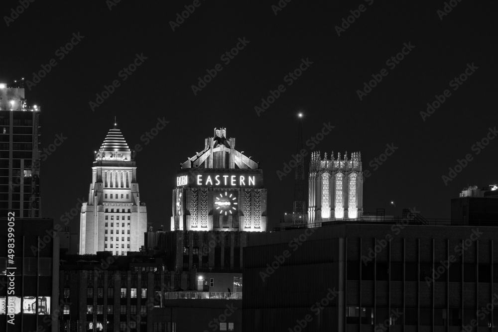 Naklejka premium Los Angeles Lights